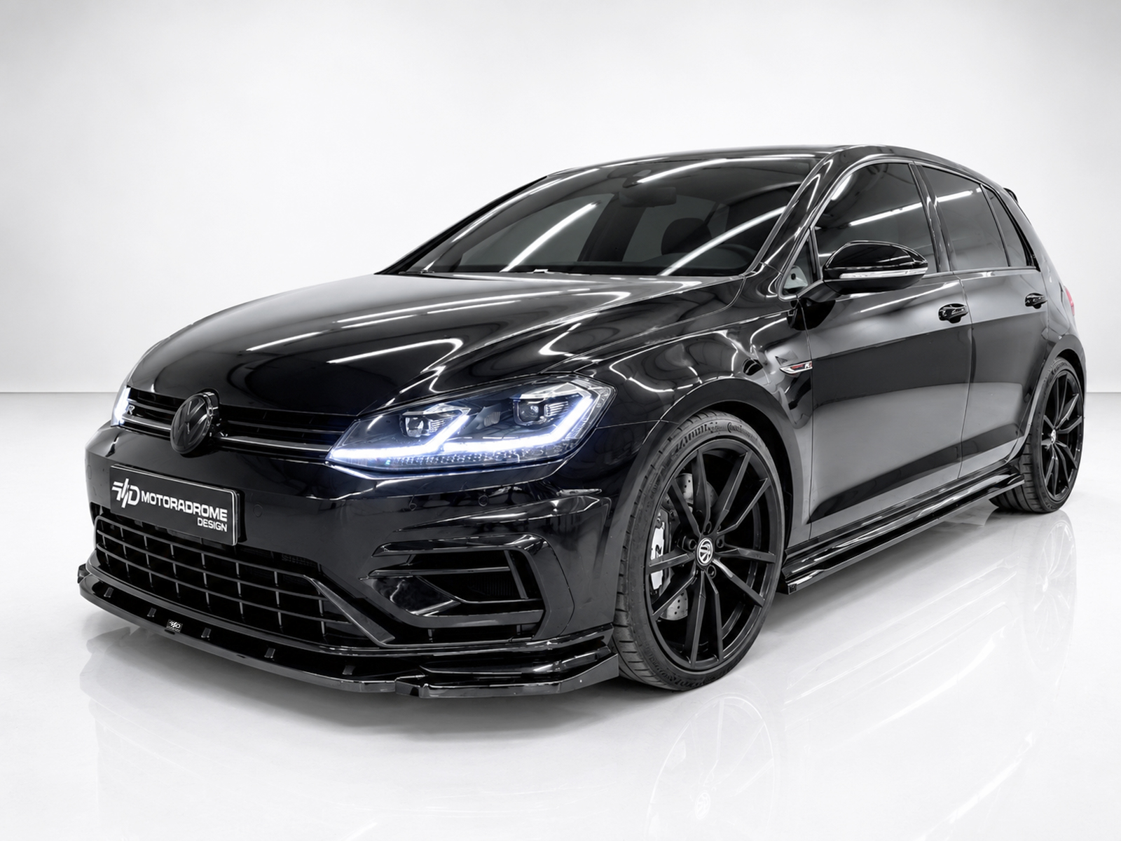 Side Skirts Extensions Volkswagen Golf Mk7 Facelift R / R-Line Επιπρόσθετα Μαρσπιέ Volkswagen Golf Mk7 Facelift R / R-Line
