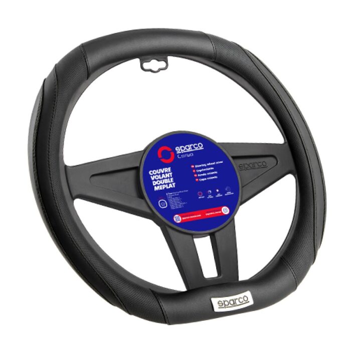 Κάλυμμα Τιμονιού μαύρο small D35cm 1τμχ Sparco