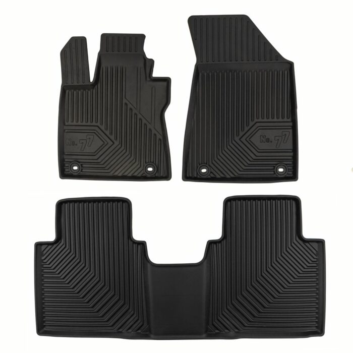 Πατάκια Αυτοκινήτου No77 Σκαφάκια για MG HS II SUV εκτός PHEV 2024-> 3τμχ Frogum