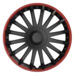 Τάσια Versaco Crystal Black / Red - 13" σετ - 4τμχ.