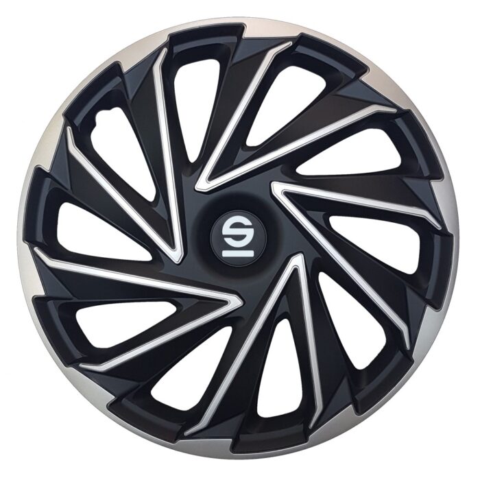 Τάσια Τροχών Varese 15'' Ασημί/μαύρο 4τμχ Sparco