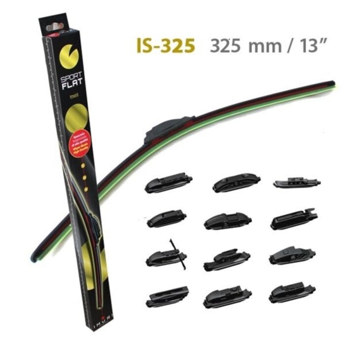 Υαλοκαθαριστήρες SportFlat 13" (325mm) 1τμχ Imuri