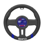 Κάλυμμα Τιμονιού Συνθετικό μπλε 1τμχ Sparco