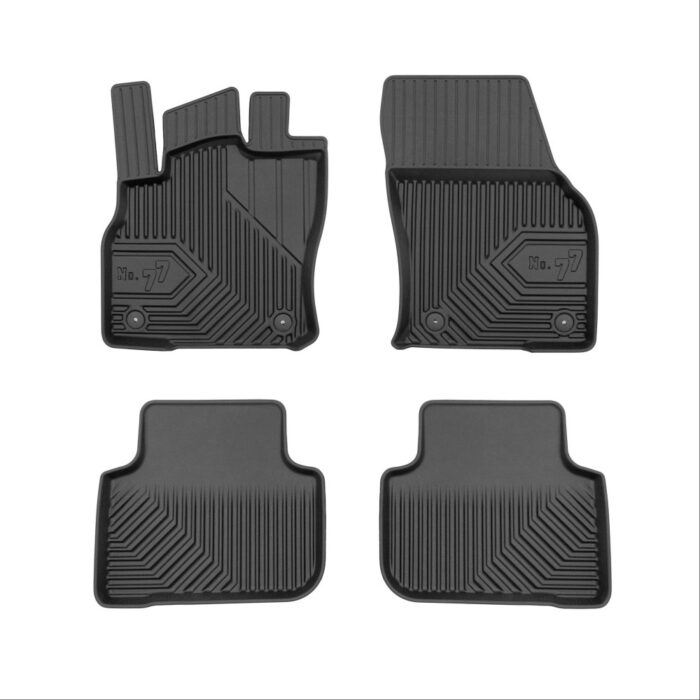 Πατάκια Αυτοκινήτου No77 Σκαφάκια για Audi Q3 2018-2025 4τμχ Frogum