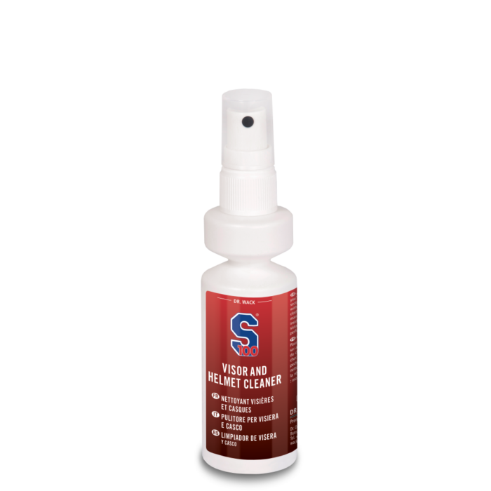 S100 Καθαριστικό κράνους & Ζελατίνας 100ml με πανί microfiber Dr. Wack
