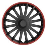 Τάσια Versaco Crystal Black / Red - 14" σετ - 4τμχ.